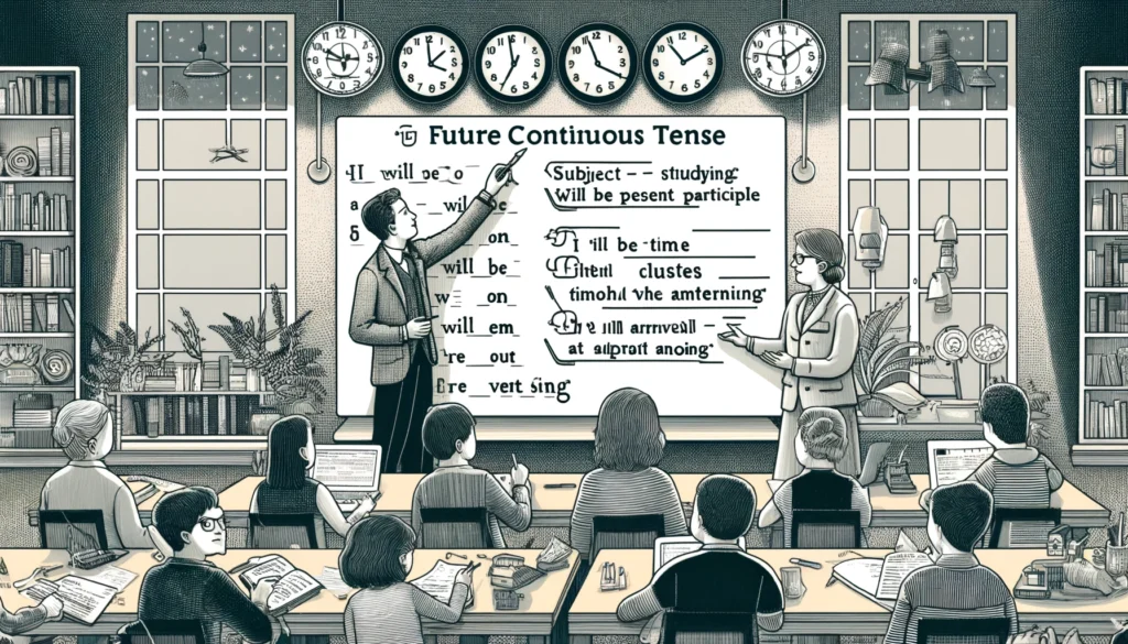 the Future Continuous Tense