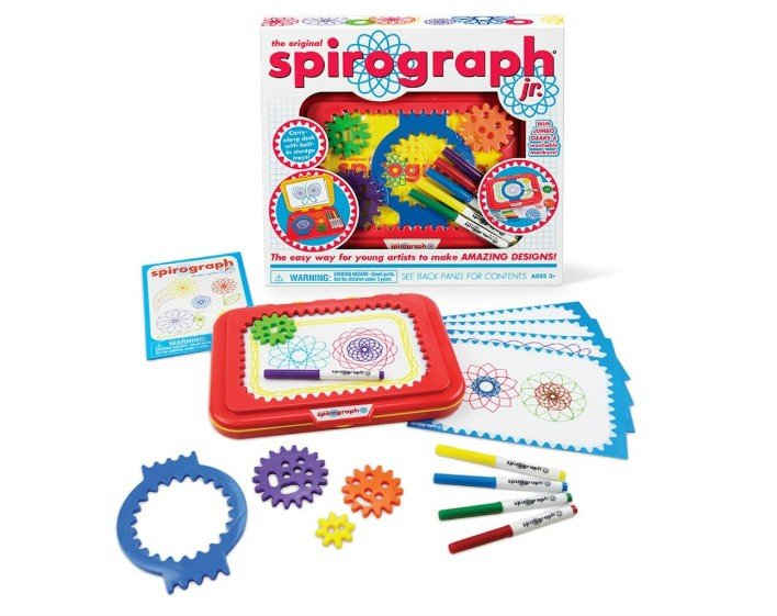 GET Spirograph Jr. Art Kit &ndash; Creative Spiral Drawing for Kids HERE