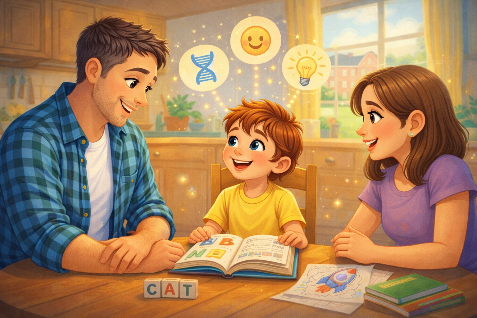 Simple daily conversations at home build strong foundations for language, thinking, and lifelong learning