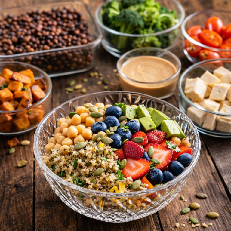 7-Day Vegan Meal Plan for Weight Loss (Easy & Filling)